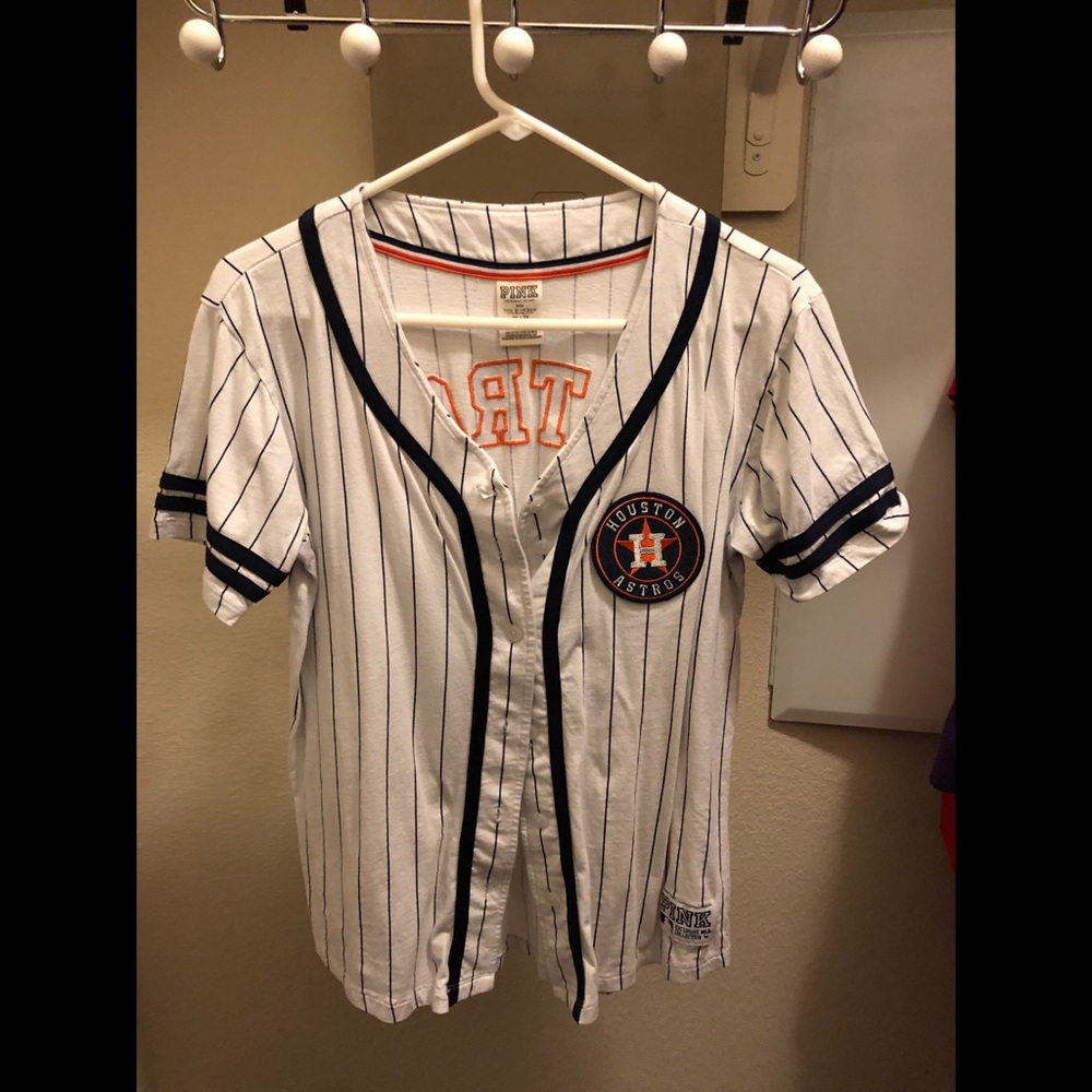 PINK Houston Astros T-Shirt Jersey